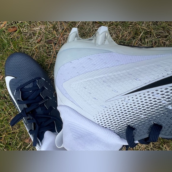 New 12-16 Nike Vapor Untouchable Pro TD 3 Football Cleats Navy Blue AO3021-102 - Picture 10 of 15